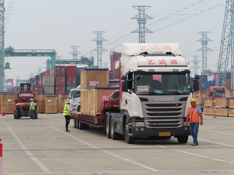 曝光機設備運輸